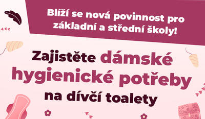 Menstruační potřeby do škol